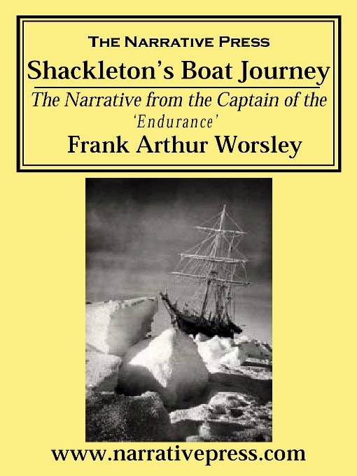 Title details for Shackleton's Boat Journey by Frank Arthur Worsley - Available